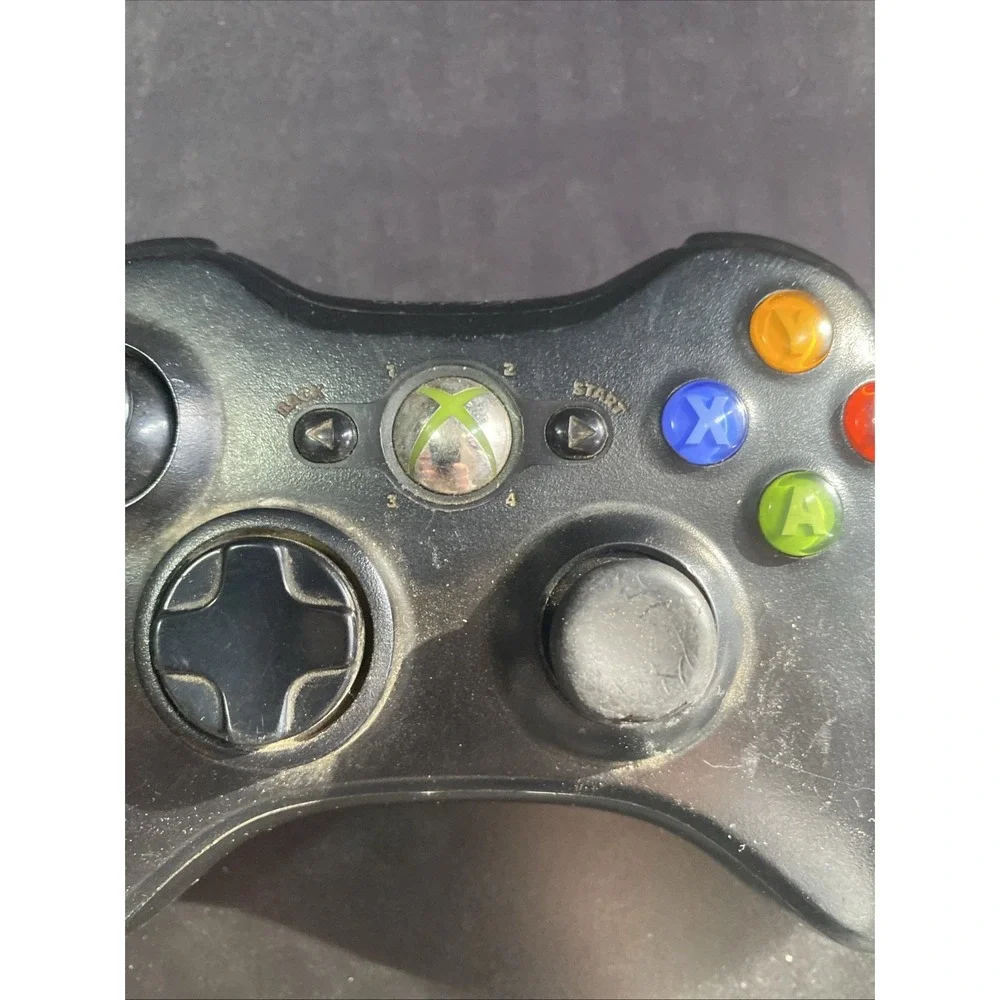 Xbox 360 OEM Controller Black  With Battery